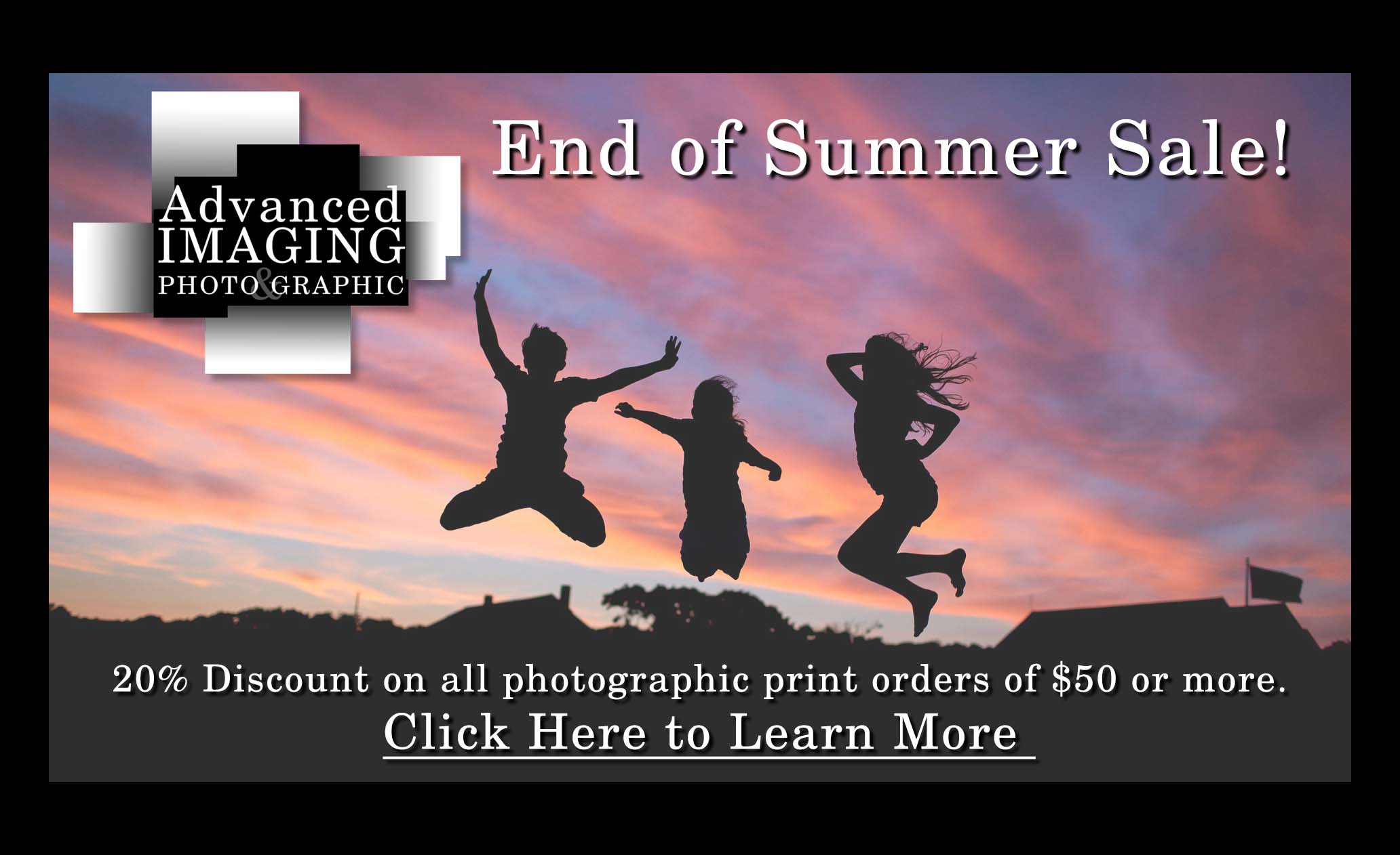 End of summer sale banner