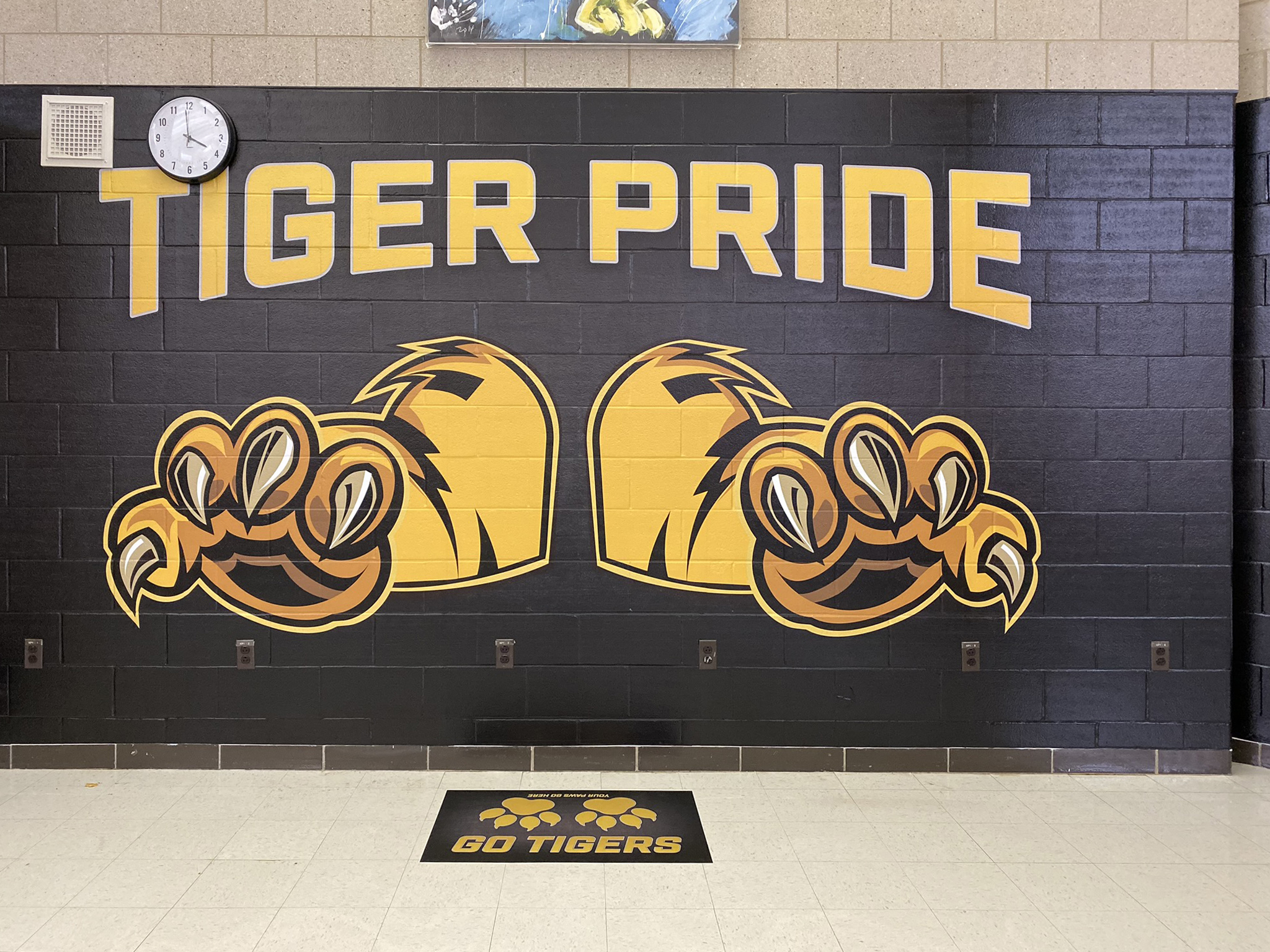 Joliet West Floor Graphic and Wall Mural