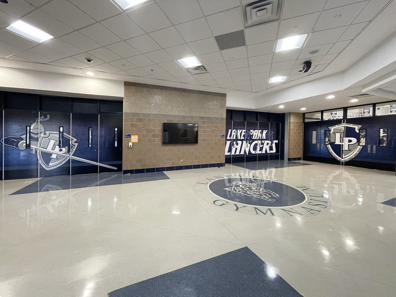 Major Gym And Field House Entrance Changes Advanced Imaging Inc 